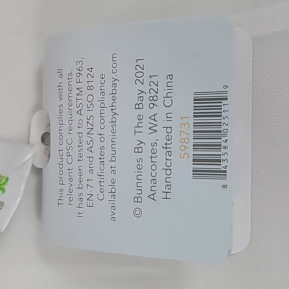 Free Add-on Item- Bunnies by the Bay Plush Doll - Picture 4 of 6